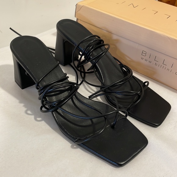 Issa Black Block Heel - Picture 6 of 6